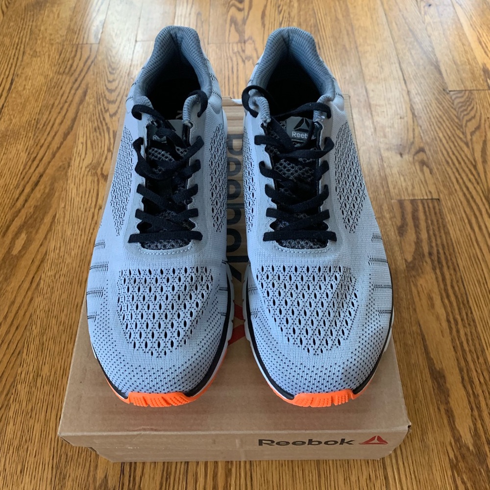 Grey\Orange cross training/running sneaker 10.5